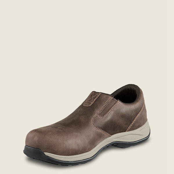 Red Wing Slip-On Mujer Grises Oscuro - Comfortpro - Safety Toe - 813-MBYCJF